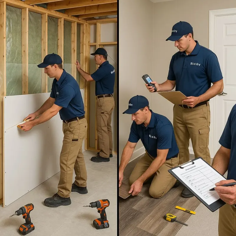 Repairs and Reconstruction process in Durant, IA